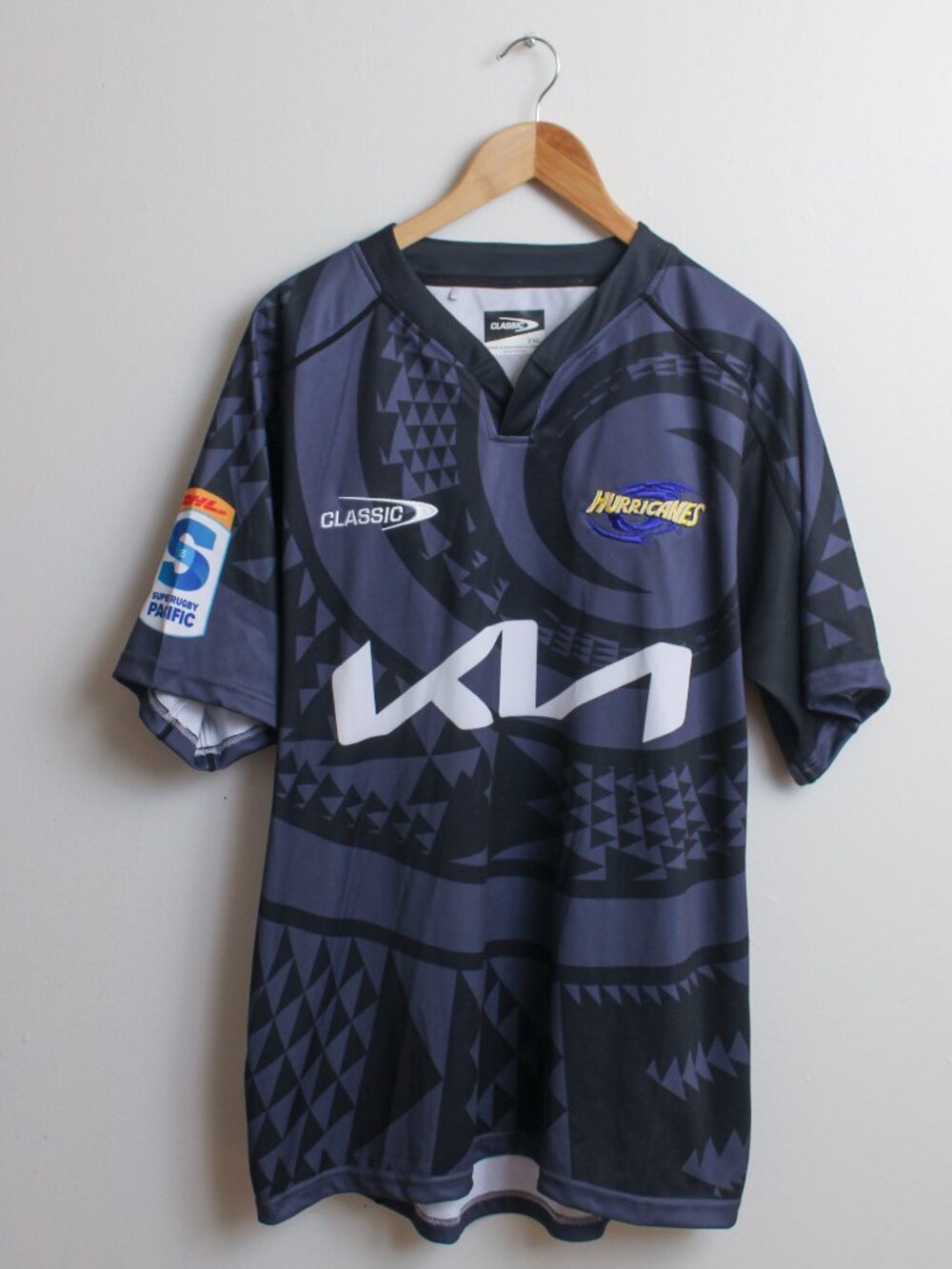 Wellington Hurricanes Super Rugby Pacific Away Jersey Mens 2XL New Zealand